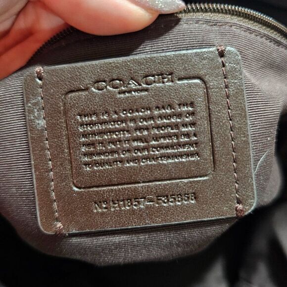 Coach Metallic Ava Chain Tote Purse Shoulder Bag - Picture 10 of 10